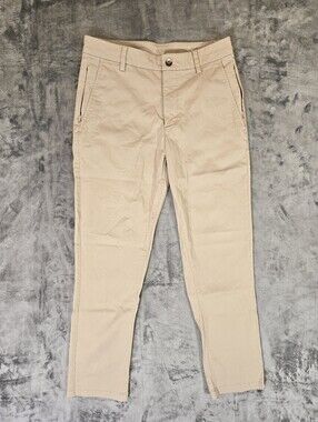 Birddogs Beige Lined Pants Trousers Jeff Pesos Size 28x28 Outdoor